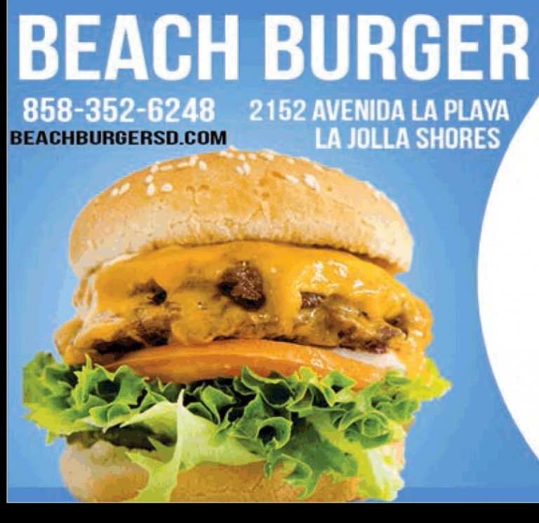 Beach Burger La Jolla Shores