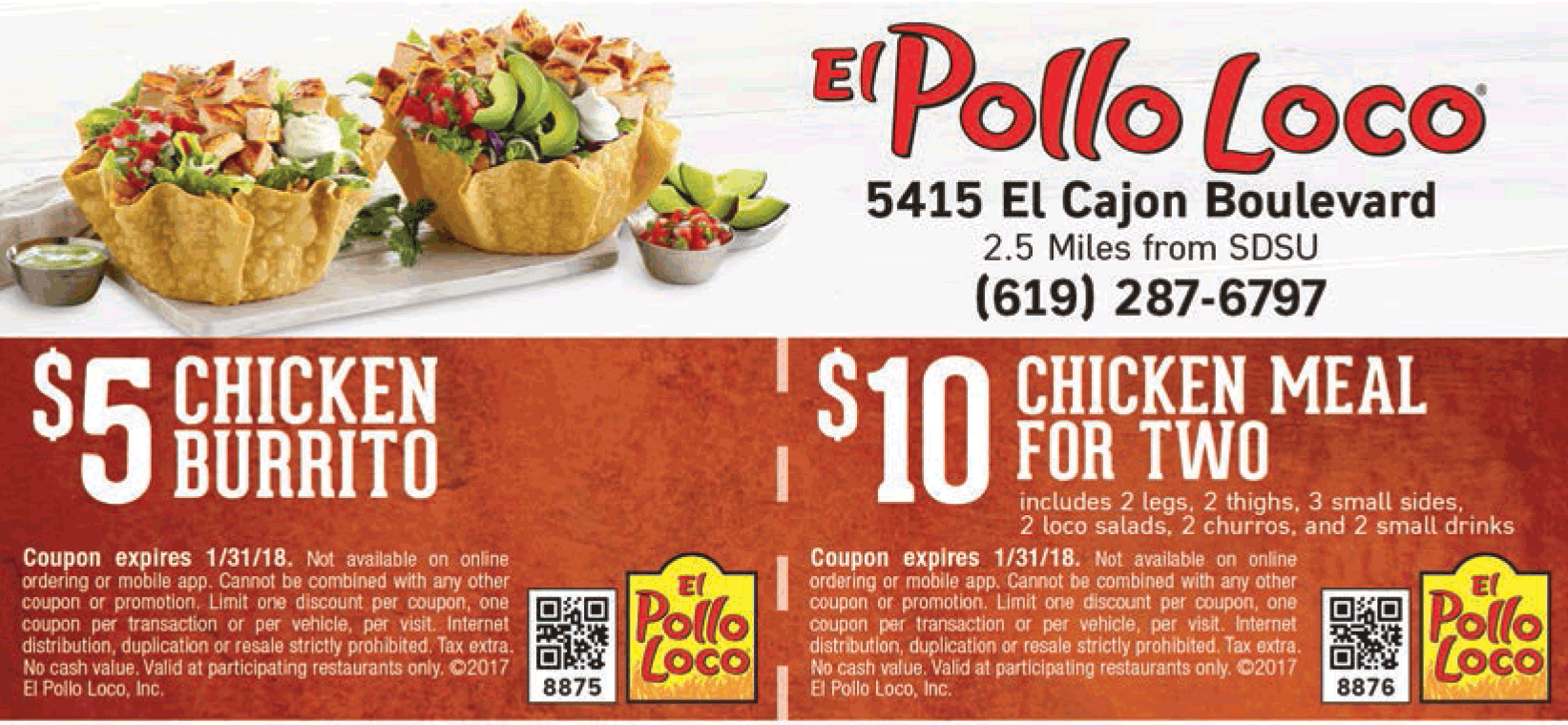 Pollo loco deals coupons